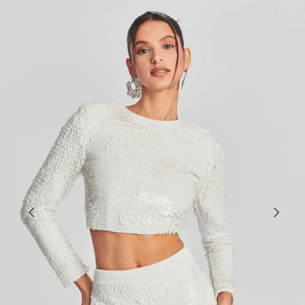 Retrofete Leanne beaded top